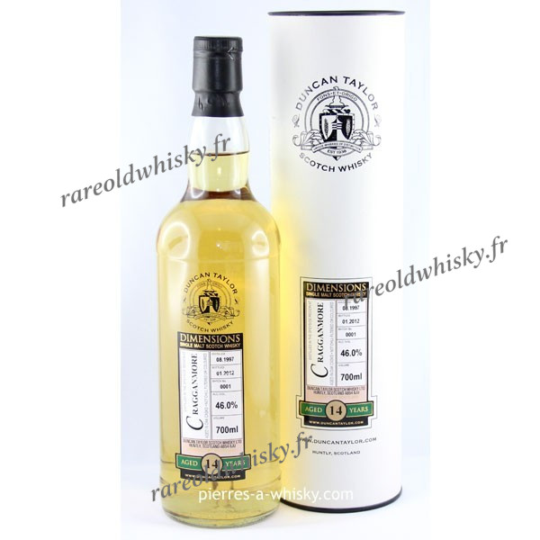 Duncan Taylor CRAGGANMORE 1997 - Ecosse - Speyside - 14 ANS - 70 cl - 46% 1 Duncan Taylor CRAGGANMORE 1997