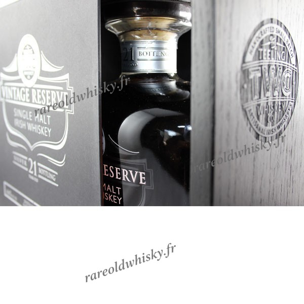 Teeling whiskey Vintage Reserve Old Silver - Irlande - 21 ans - 70 cl - 46,0° 3 Whiskey