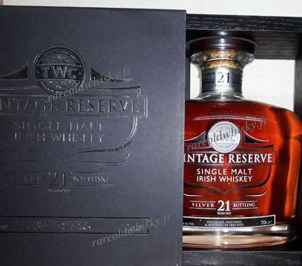 Teeling whiskey Vintage Reserve Old Silver - Irlande - 21 ans - 70 cl - 46,0° 4 Teeling whiskey Vintage Reserve Old Silver - Irlande - 21 ans - 70 cl - 46,0° – Image 4