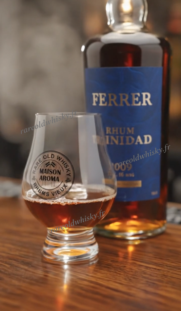 Rhum Ferrer Collection One Cask – Rhum Trinidad Distillers (TDL) 2009 -16 ans - 61% 2 trinidad rhum 16 ans d'age FERRER