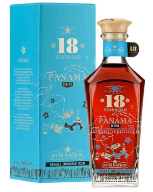 RUM NATION 18 ans Panama Decanter