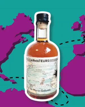 Cuvée “Retour de Marie-Galante” ( Rhum Ambré) – Armateurs de rhum – Antilles françaises – 50 cl – 40%