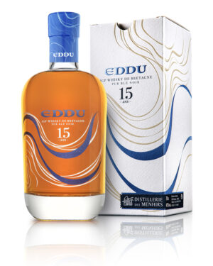 Eddu 15 ans - Pur blé noir - Whisky de Bretagne - 43%