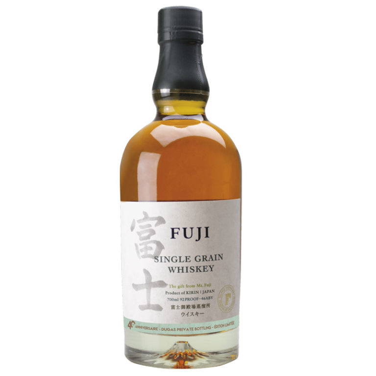 Kirin Fuji Single Grain Dugas Private Bottling 40e anniversaire, whisky japonais 50%