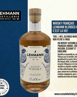 Whisky C'est la vie ! - Distillerie Lehmann