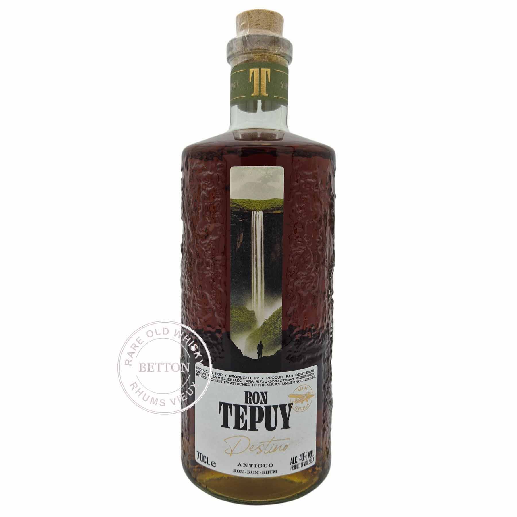 Ron Tepuy Destino – Rhum du Venezuela – 40% 3 Ron Tepuy Destino – Rhum Vieux Vénézuélien (D.O.C. Ron de Venezuela)