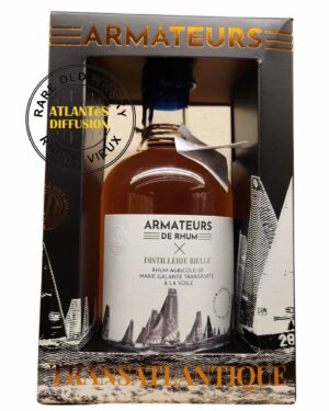 Transatlantique – L'ambré - Armateurs de rhum - Antilles françaises - 50 cl - 40%
