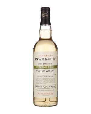 AS WE GET IT 8 ans - Ian MacLeod - Islay - 58,9%