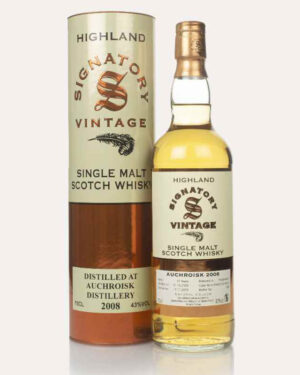 AUCHROISK 12 ans 2008 - Signatory Vintage - Ecosse - 43%