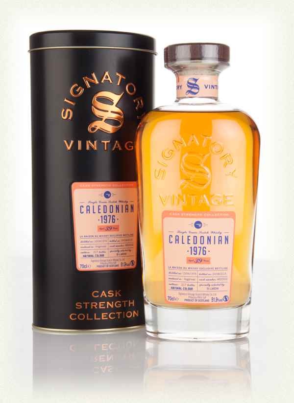 Caledonian 1976 39 ans Signatory Vintage Cask Strength Collection 51,9%