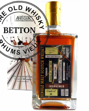 INCHGOWER 2016 - 4 ans – Single Malt – Single Cask - Ecosse – Cask n°24 – Art'n cask - 47.1%