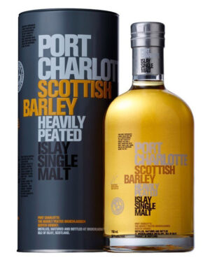 PORT CHARLOTTE Scottish Barley - Heavily peated - 50%