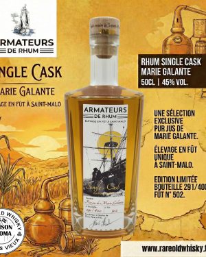 marie galante pur jus de canne vieilli à saint malo