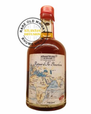 Cuvée “Retour d’Ile Bourbon ” ( Réunion – 3 ans vieux ) – Armateurs de rhum – Antilles françaises – 50 cl – 40%