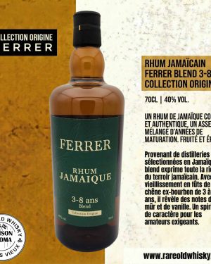 Rhum Ferrer Collection Origine – JAMAÏQUE 3-8ans - 49 %